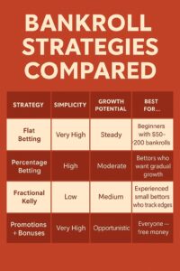 Small Sports Betting Bankroll Explained
