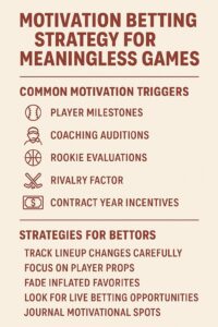 motivation meaningless games handicapping