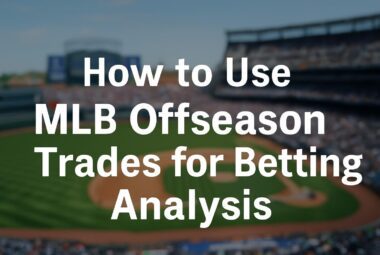 How To Use MLB Offseason Trades For Betting Analysis
