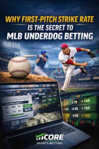 handicapping 1st pitch strike rate