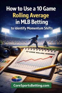 10 Game Moving Average in Baseball Betting