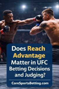 Does Reach Advantage Matter in UFC Betting Decisions and Judging